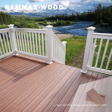 Easy Installation Low Maintance Water Proof WPC Wood Plastic Composite Timber Decking